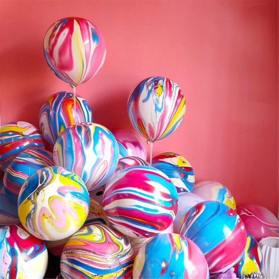 Ballon Confettis Colorés En Latex 30 Pièces, 12Inch-30.5Cm Ballons, ballon confe