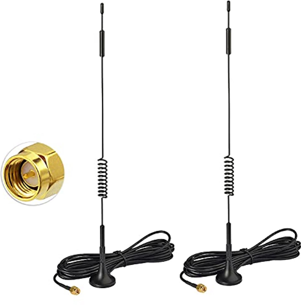 4G LTE Antenne 7dBi Magnetische Basis MIMO Antenne (2-Pack) voor Internet Router