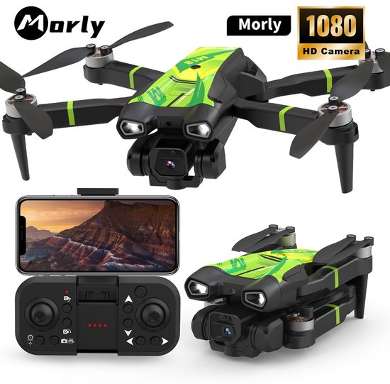 Drone Pliable BLEOSAN Avec Caméra 1080P - 3 Batteries + Télécommande Écran