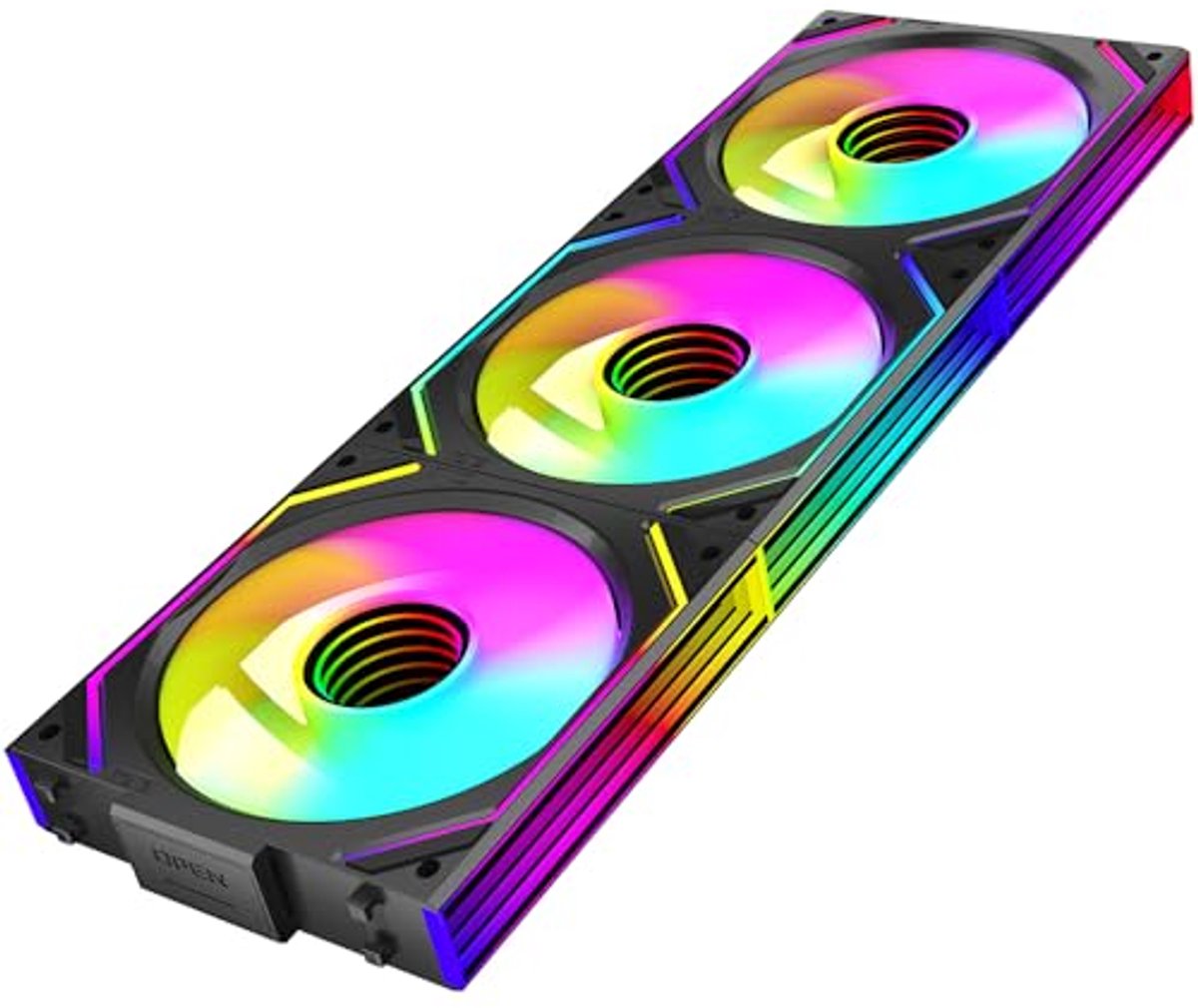 RGB PWM Ventilator 120mm met Geavanceerd Kabelbeheer - Triple Pack