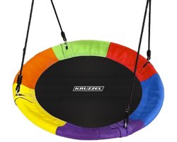 Kruzzel Ooievaarsnest schommel - 100 cm - multicolor - max 150 kilo - kinderschommels