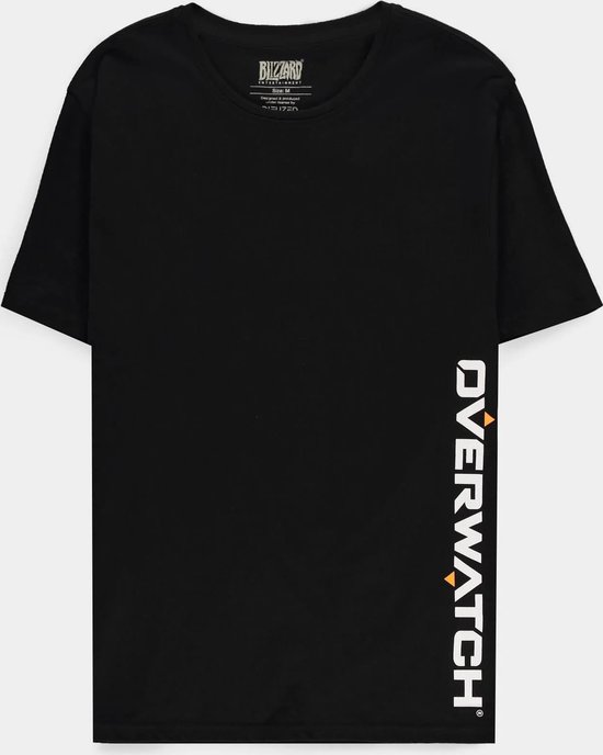 Overwatch - Vertical Logo Heren T-shirt - L - Zwart