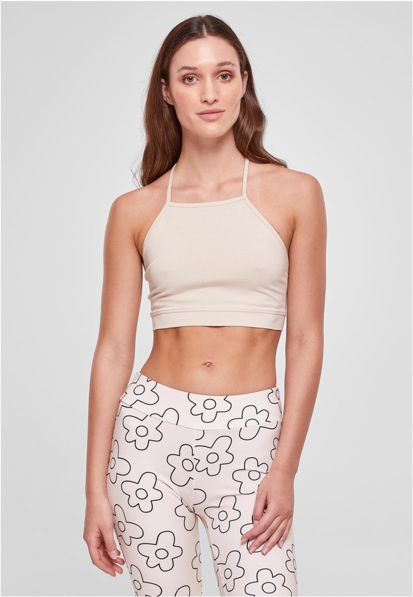 Urban Classics Triangle Crop top 5XL Gebroken Creme