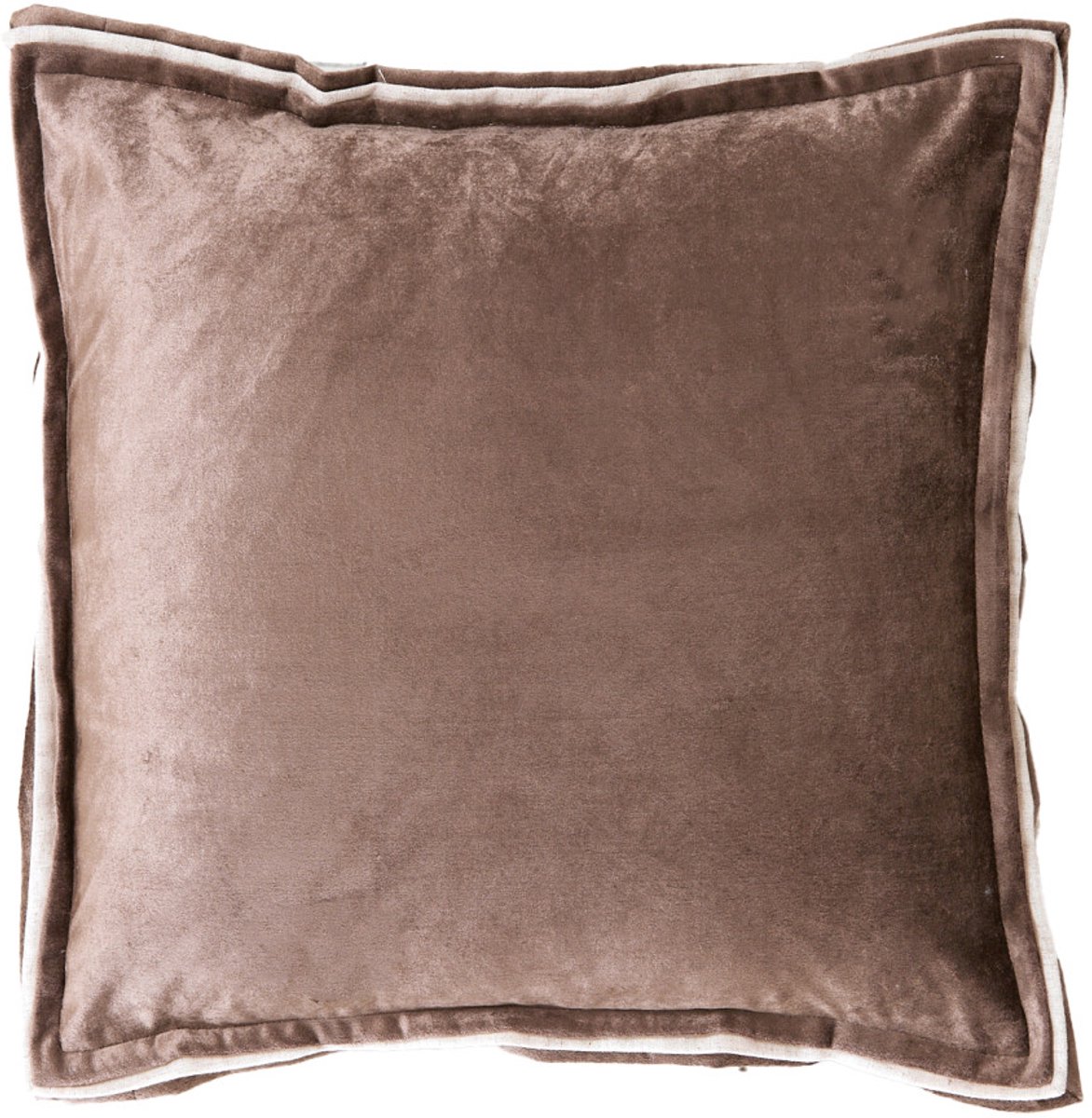 Sierkussen BAXLEY - Ø45x10 cm - Grijs