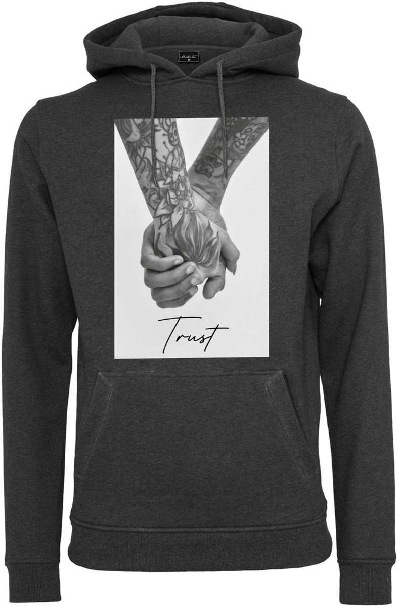 Mister Tee Trust 2.0 Hoodie/trui S Grijs