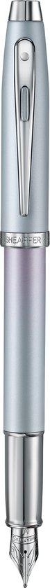 Stylo plume Sheaffer - 100 Expressions 9376 - nacre finition chromée - Plume F - SF-E0937643