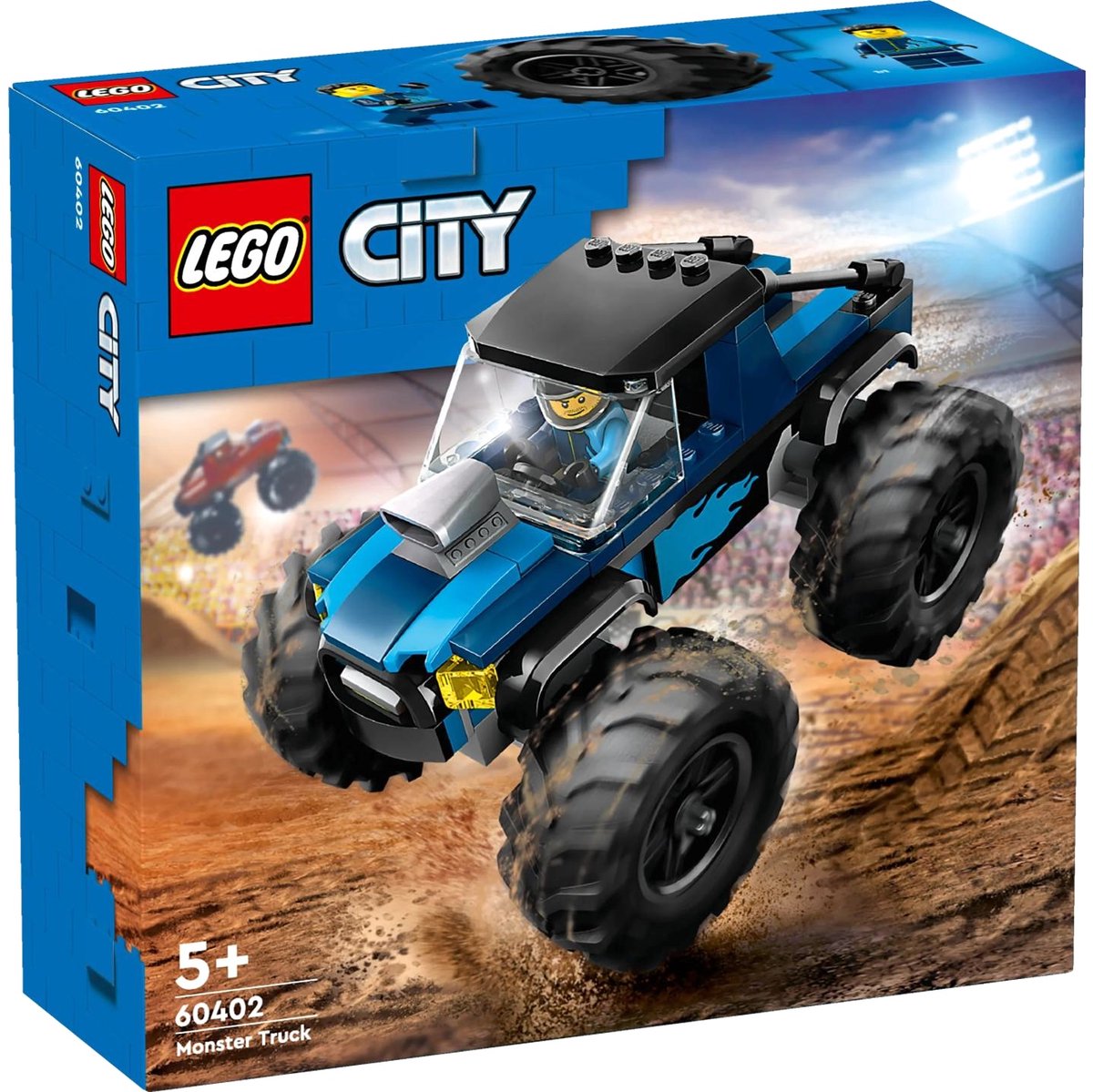 LEGO City Blauwe monstertruck - 60402