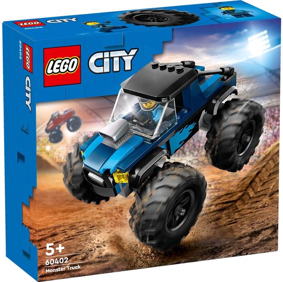 LEGO City Blauwe monstertruck - 60402
