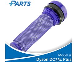 Dyson DC33c Plus Filter (Plus.Parts® alternatief voor 923413-01)