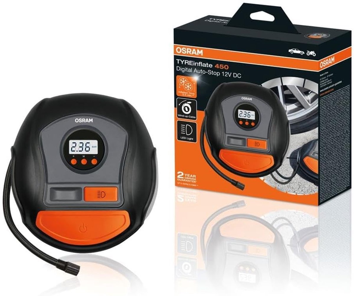 Elektrische bandencompressor