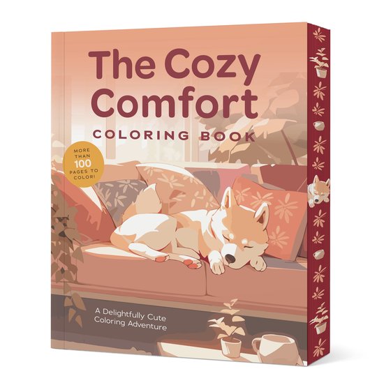 Chartwell Deluxe Spredges Editions-The Cozy Comfort Coloring ... - cover