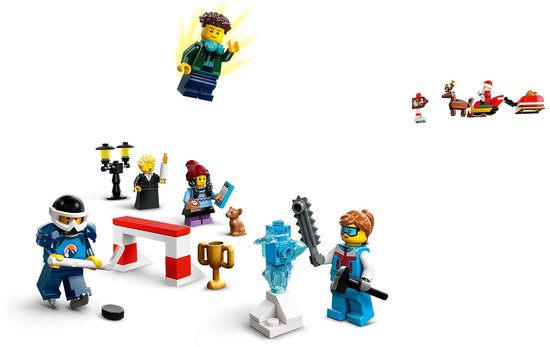 LEGO City Adventskalender 2023 met 24 Cadeautjes - 60381