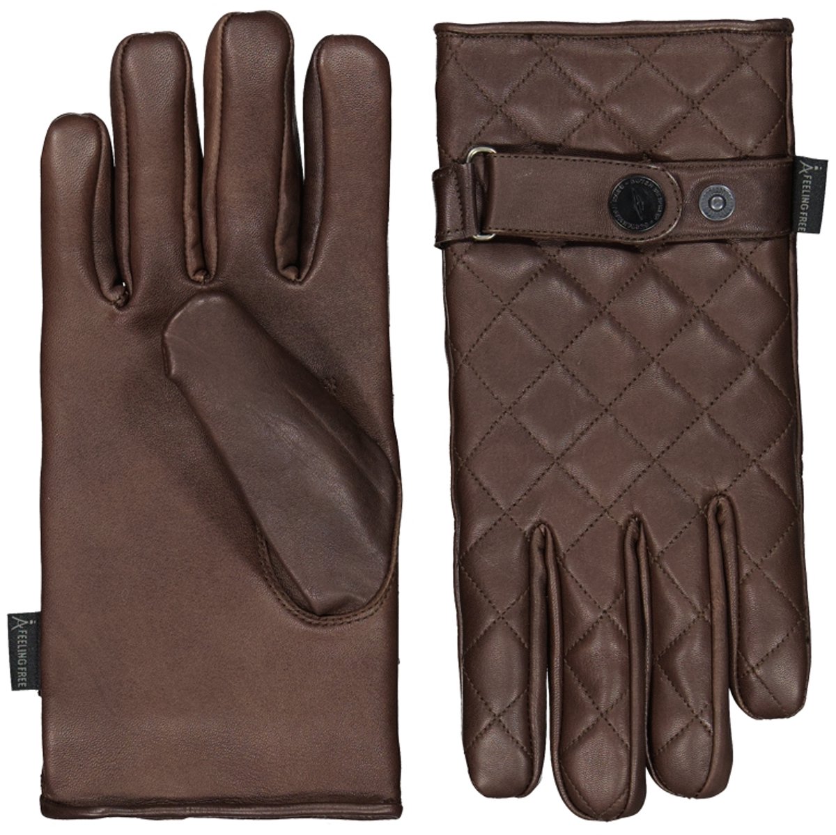 Rockwell leren handschoenen
