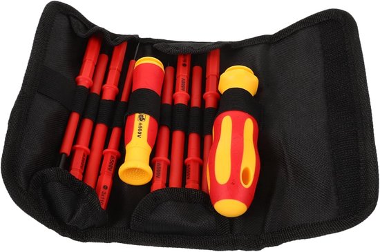 Geisoleerd schroevendraaierset 1000v 13-delig - Gereedschap