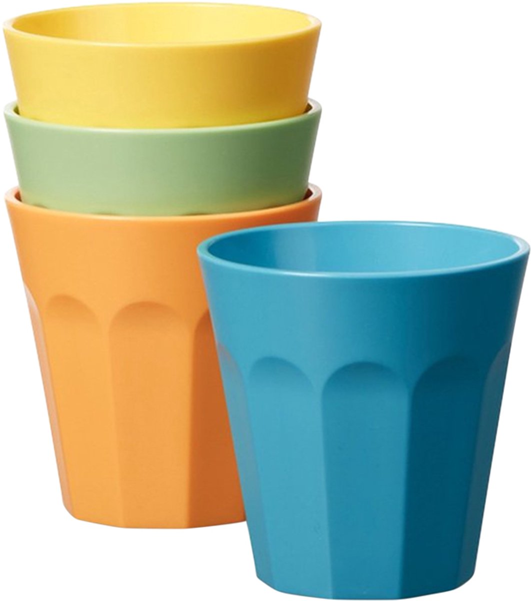 Keep It Cool! Drink Cup Set Of 4 - 300 ml - Multicolor
