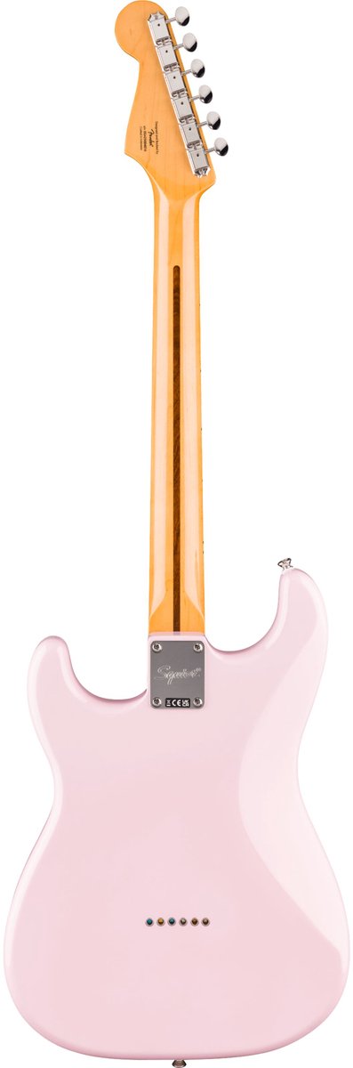 Squier Vibe 50s Tele Shell Pink 美品 Squier Classic Vibe '50s Stratocaster Hardtail, Shell Pink MN