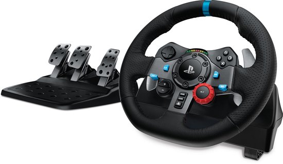 Logitech G29 - Gaming Stuurwiel - Driving Force - Racing + Pedalen - PS4, PS5 & PC