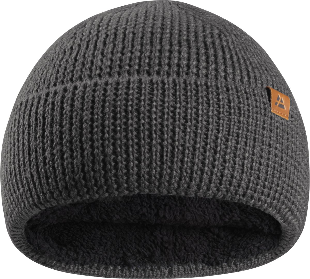 DANISH ENDURANCE Beanie met Merinowol voor Kinderen- Fleece Binnenvoering - Ultrawarm - Grijs