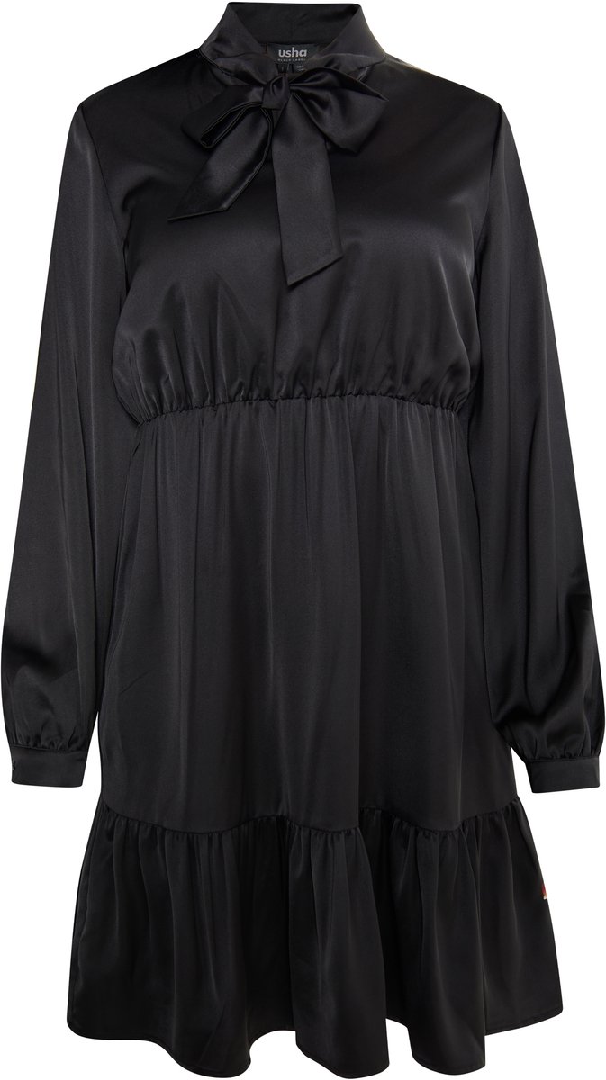 usha Midi-jurk met volant