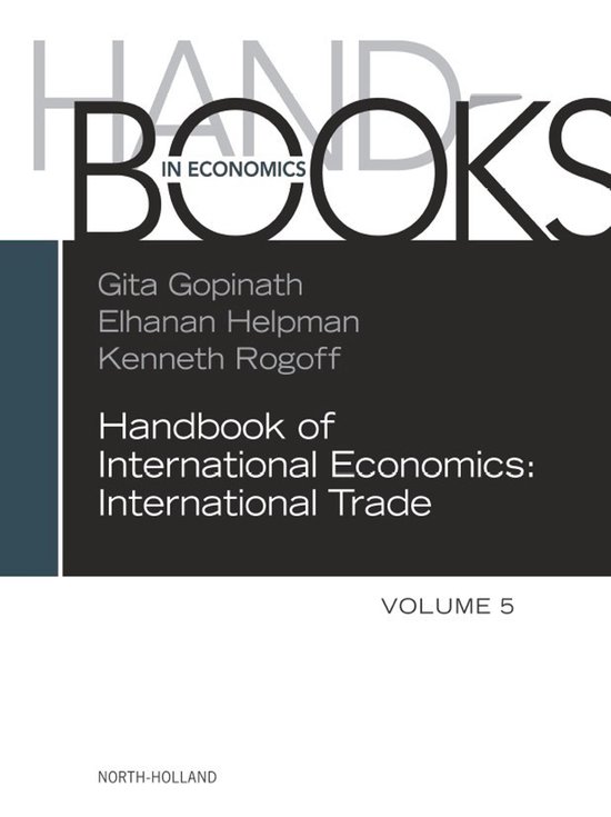 Handbook of International Economics 5 - Handbook of Internat ... - cover