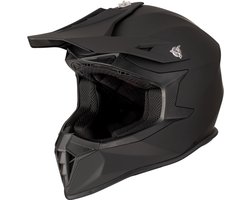 VINZ Luis Crosshelm - ECE 22.06 Goedgekeurd - Helm voor Motor, Scooter, Brommer - Motor Crosshelm - Mat Zwart - M