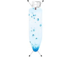 Brabantia Strijkplank B - met Strijkerhouder - 124 x 38 cm - Ice Water