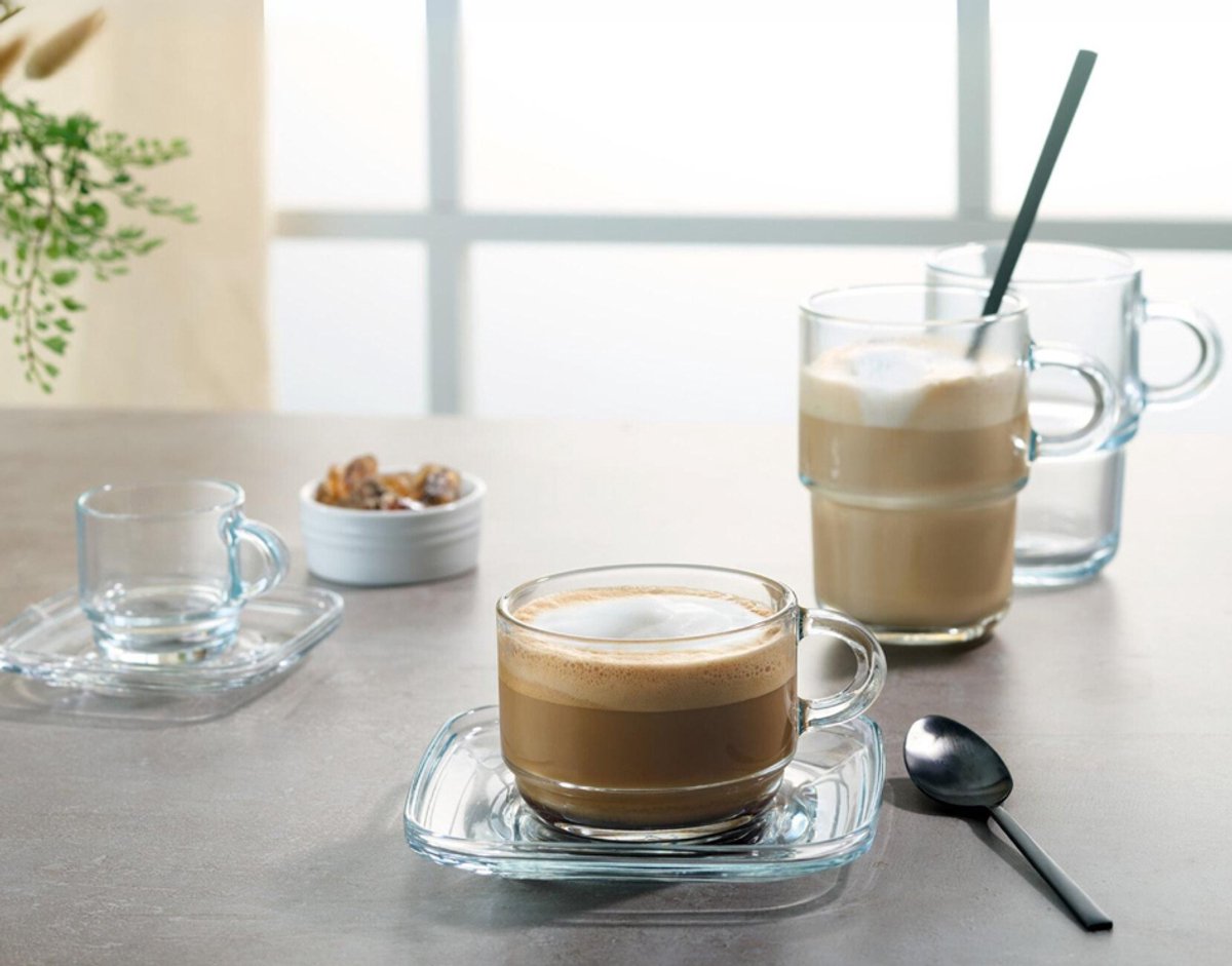Ritzenhoff & Breker set espresso kop en schotel 9 cl Americano - 4 delig