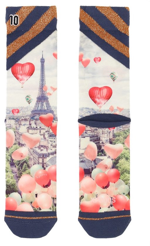 Chaussettes femme XPOOOS jolies multicolores