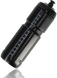Gourde noire de 800 ml avec échelle de mesure, détaillée sur fond blanc.