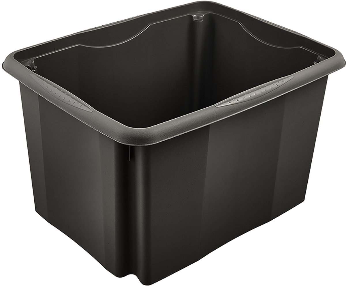 emil eco Grijze opbergdoos 'emil eco', 30 liter. Grijs