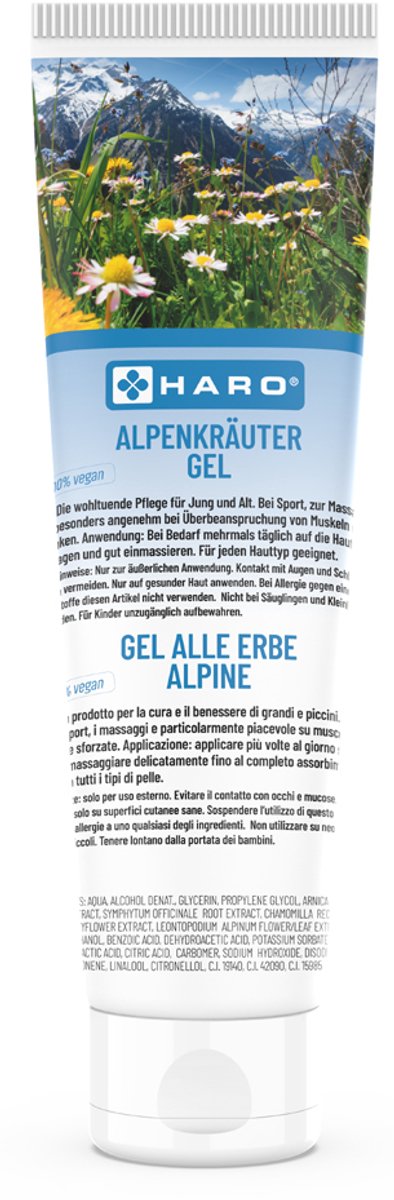Bergkruiden Gel, 100 ml Tube