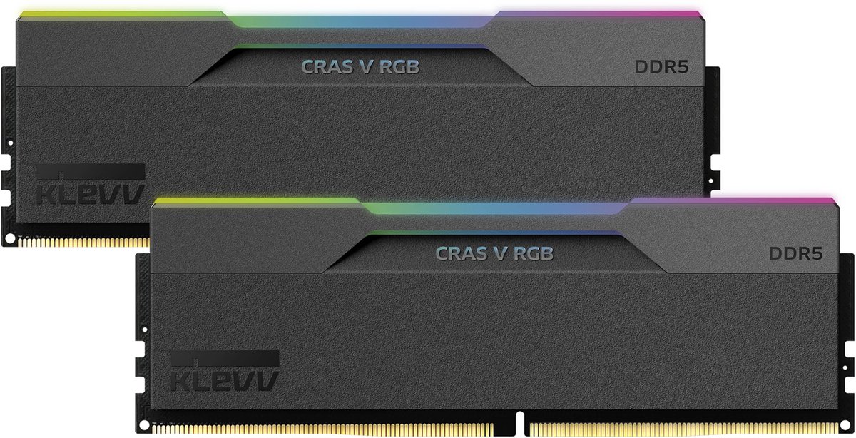 Klevv CRAS V 32GB (2x16GB) DDR5 Gaming RAM 7200MHz CL40 Memory Module Kit geheugenmodule 288-pin DIMM
