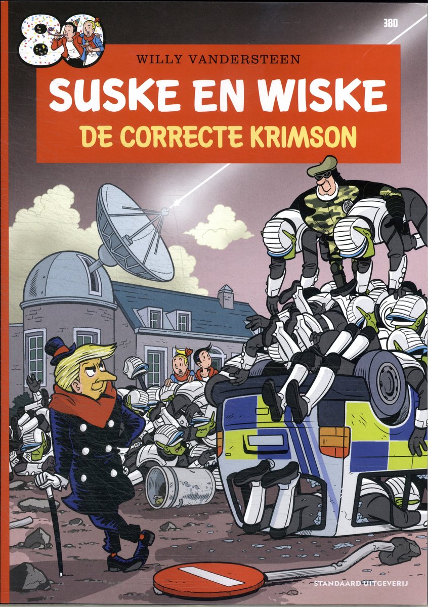 Omslag van Suske en Wiske 380 - De correcte Krimson