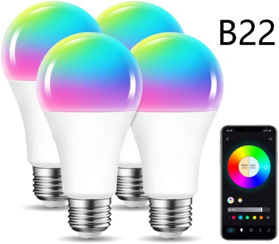 Calex Slimme LED Lamp - 3 stuks - GU10 - RGB en Warm Wit - 4.9W