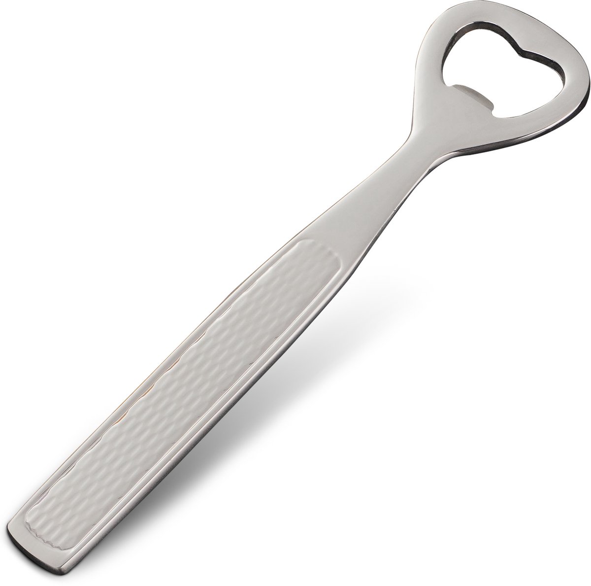 HI NATURE™ Flessenopener RVS | Flesopener - Bieropener - Keukenhulp - Opener voor bier- Roestvrij Staal - Vaatwasserbestendig - Zilver