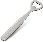 Décapsuleur HI NATURE™ en acier inoxydable | Décapsuleur - Tire-bouchon - Kitchen aid - Tire-bouchon - Acier inoxydable - Passe au lave-vaisselle - Argent