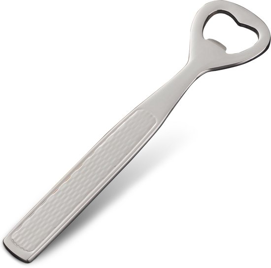 Décapsuleur HI NATURE™ en acier inoxydable | Décapsuleur - Tire-bouchon - Kitchen aid - Tire-bouchon - Acier inoxydable - Passe au lave-vaisselle - Argent