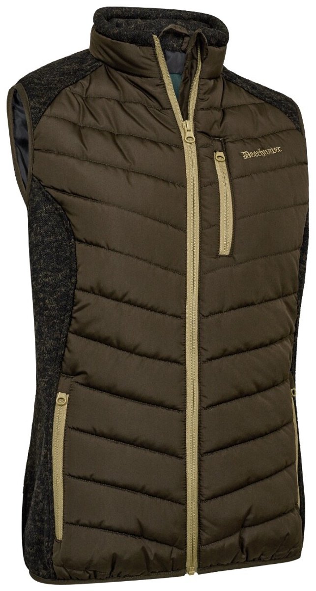 4569 Deerhunter Lady Moor Padded Waist coat Fallen Fall Leaf