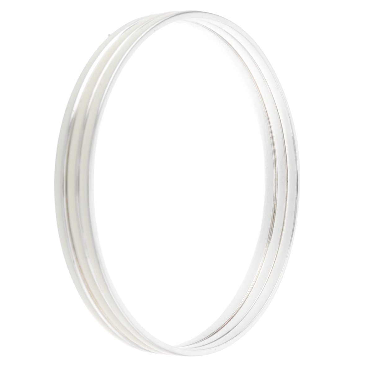 Behave - Set bangles wit - Minimalistische look - 3 delig