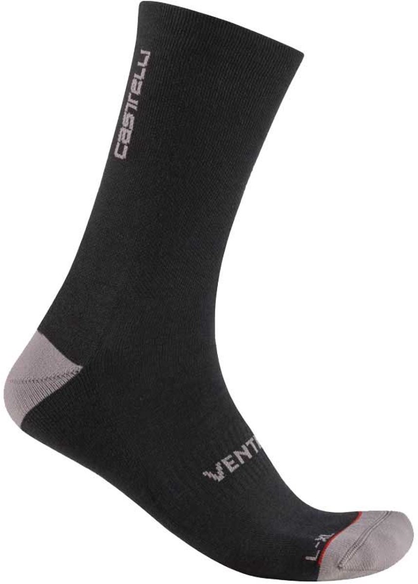 Castelli Venti Soft Merino Sokken Zwart EU 44-47 Man
