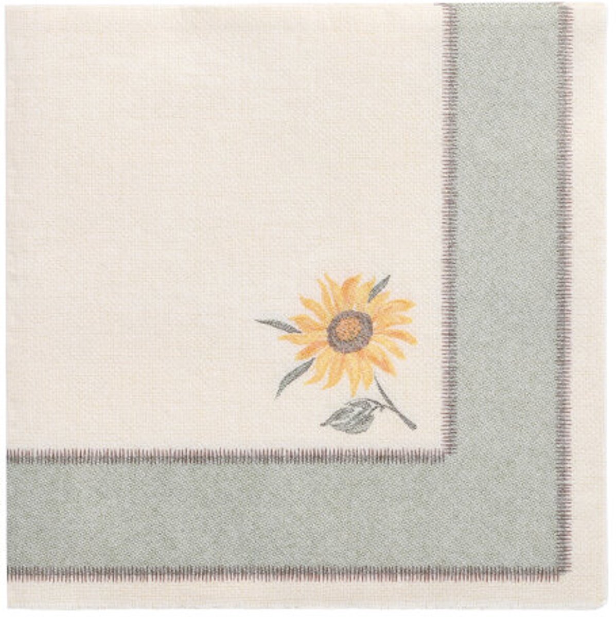 50 Servetten ROYAL Collection 1/4 vouw 40 cm x 40 cm Sunflower