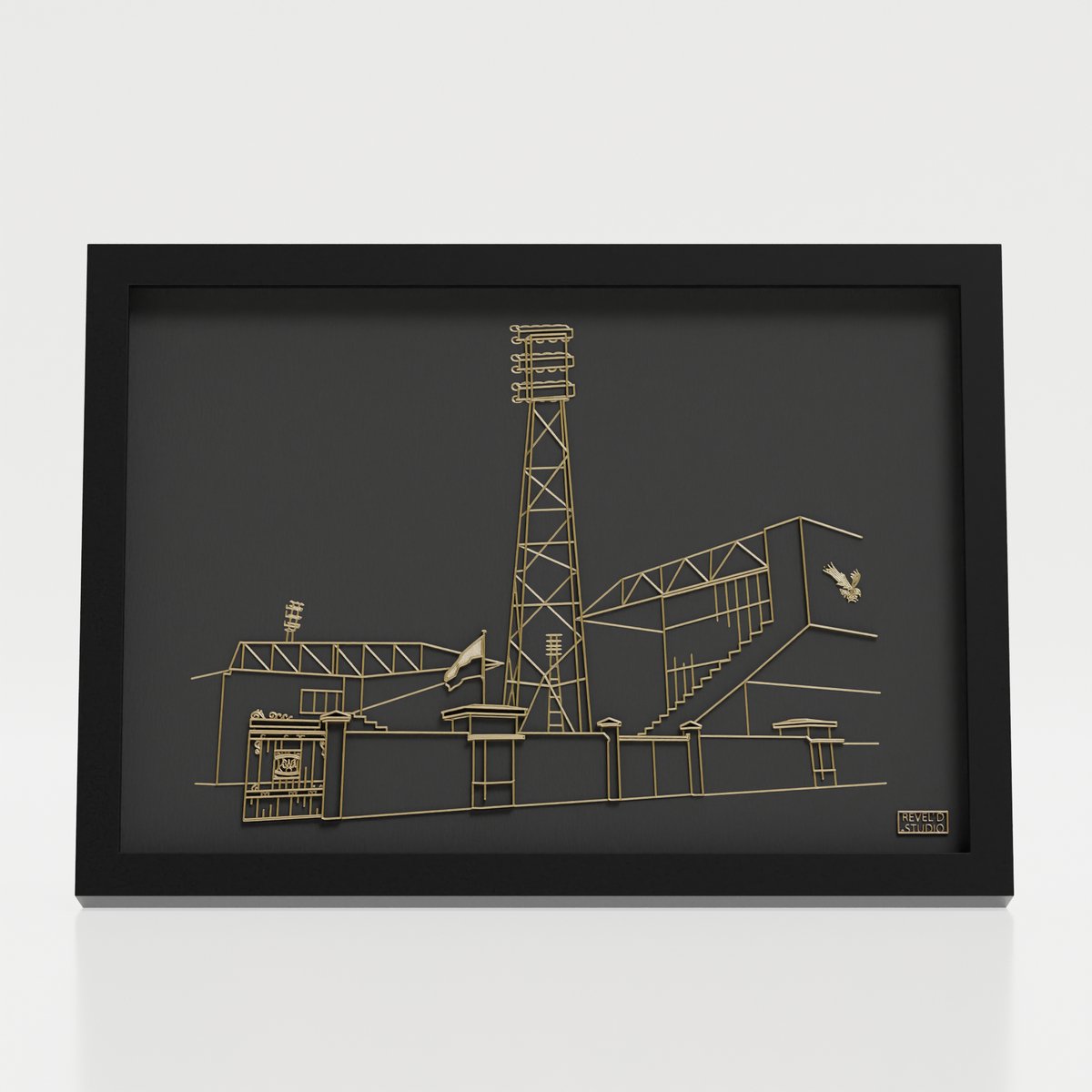De Adelaarshorst – Deventer – Fotolijst (3D-Print) – Go Ahead Eagles