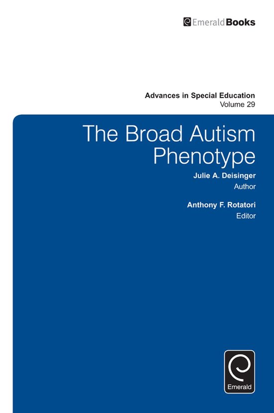 The Broad Autism Phenotype - cover