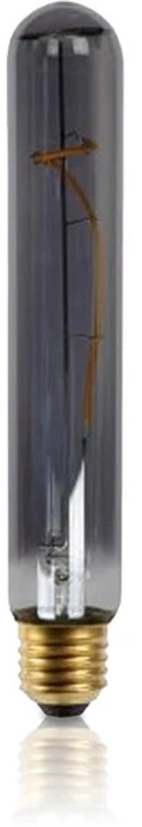 Led lamp - filament tube smoke - 4 Watt - E27 - 2300K - dimbaar