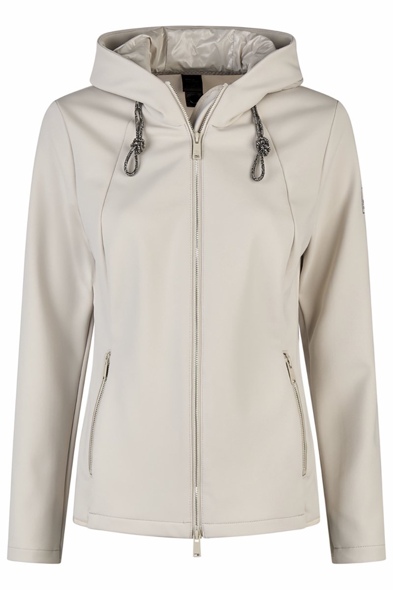 Pikeur Fleece Trui Dames 8045 Selection S Pale Grijs