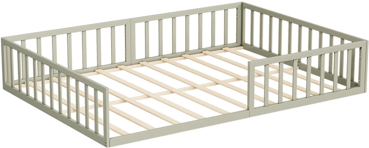 Vitalispa Minno Kinderbed – 205 x 145 cm zonder matras Grijs