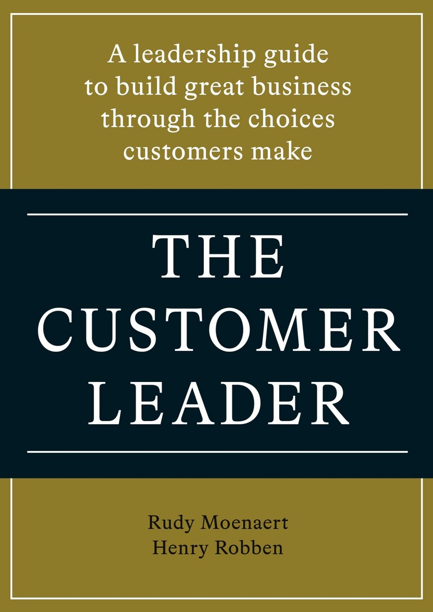 Omslag van The customer leader