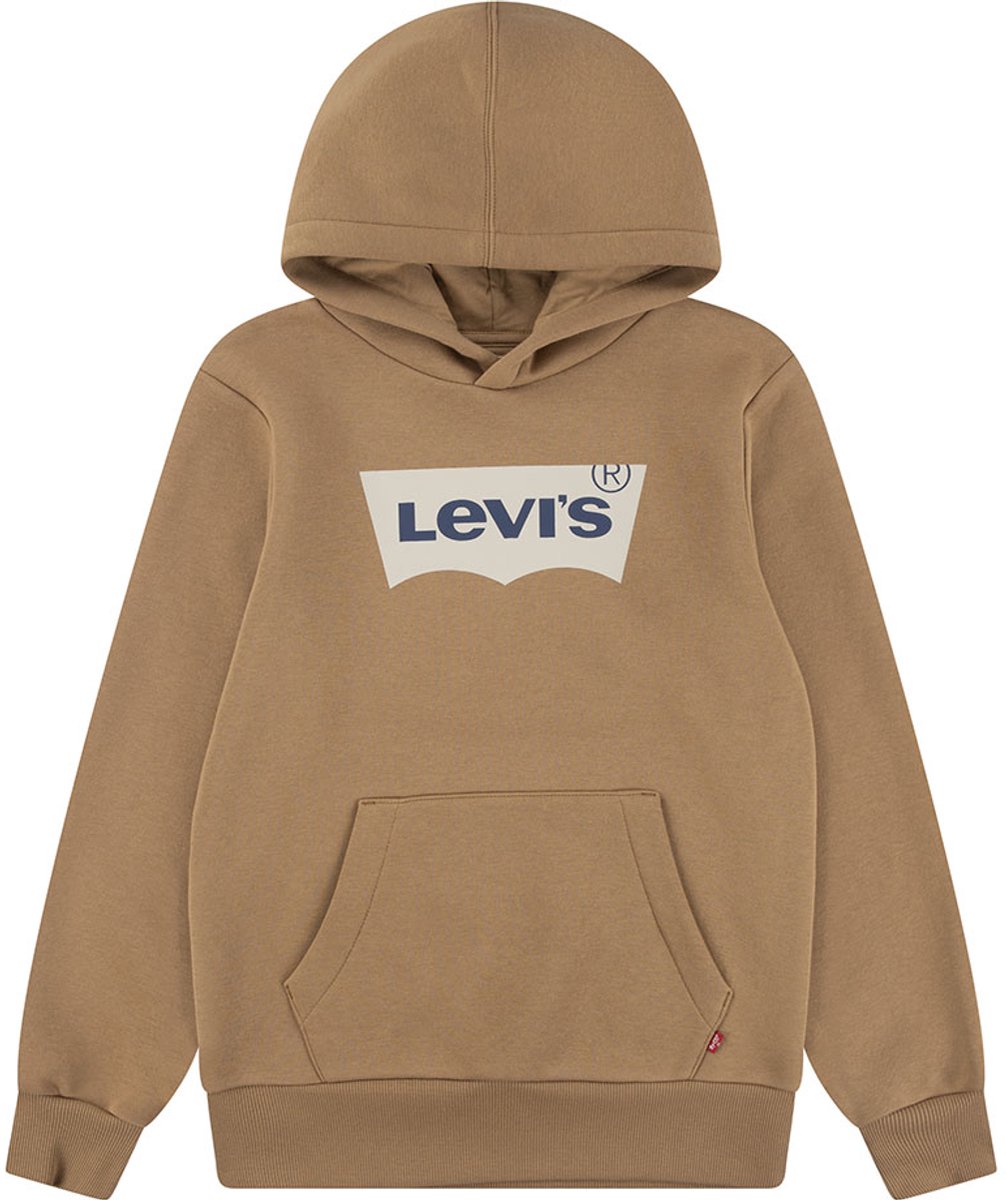 Levi´s ® Kids Batwing Screen Print Hoodie 4 Years Jongens Bruin