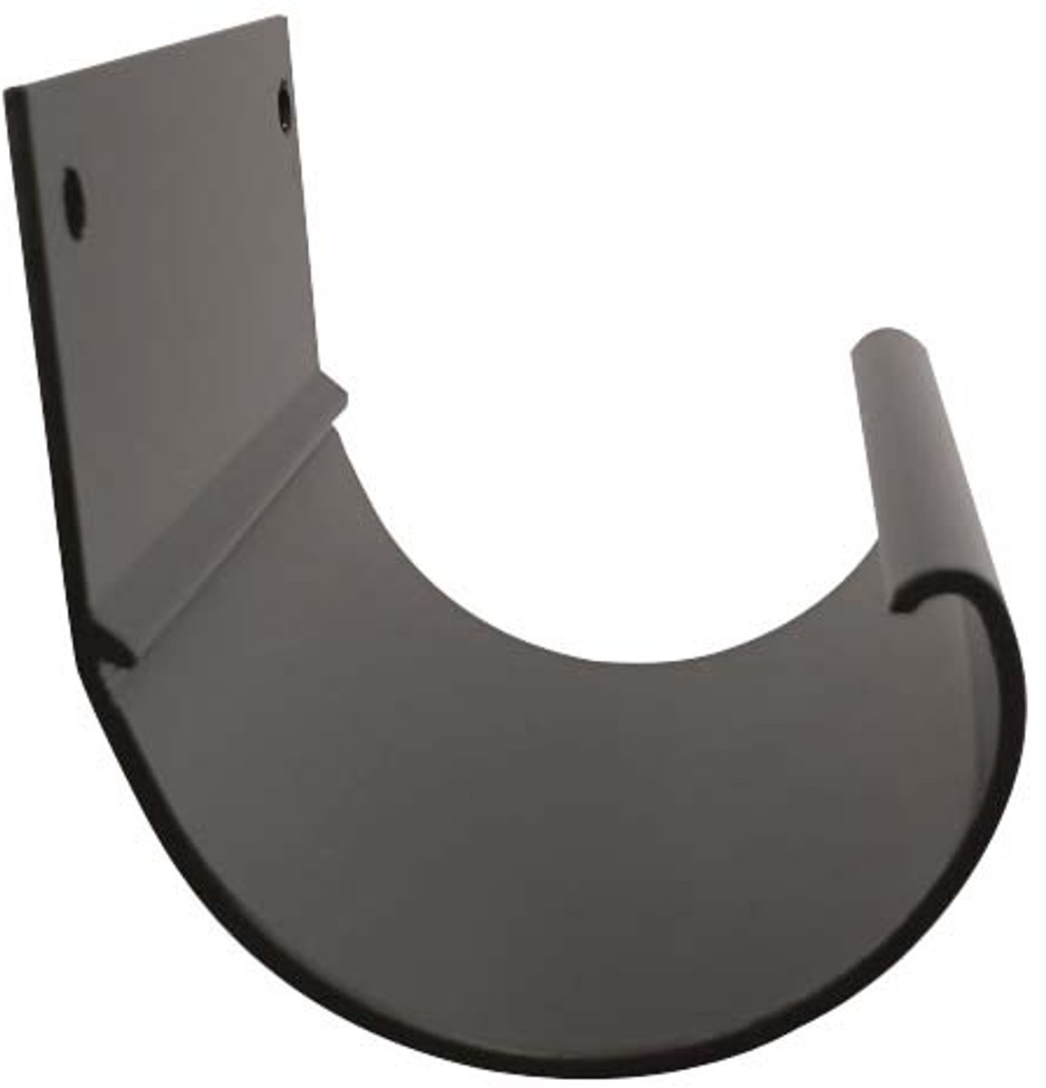 Renoplast® R50 aluminium gootverbinder | 8 cm Grafiet | Dakgoten Regengoot Dakafvoer Randprofielen van plaatstaal | Tuinhuisje Carport Terras Balkon plug-in kanaa