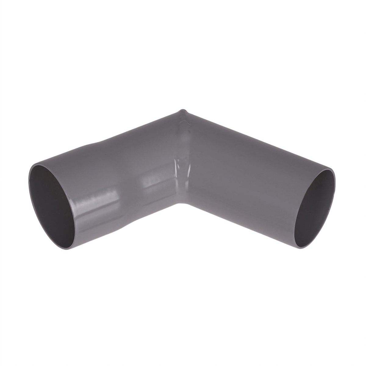 Renoplast® R50 aluminium valpijpbochten | Hoek 87º DN 40mm Grijs | Dakgoten Regengoot Dakafvoer Randprofielen van plaatstaal | Tuinhuisje Carport Terras Balkon plug-in kanaal | goot voor dak